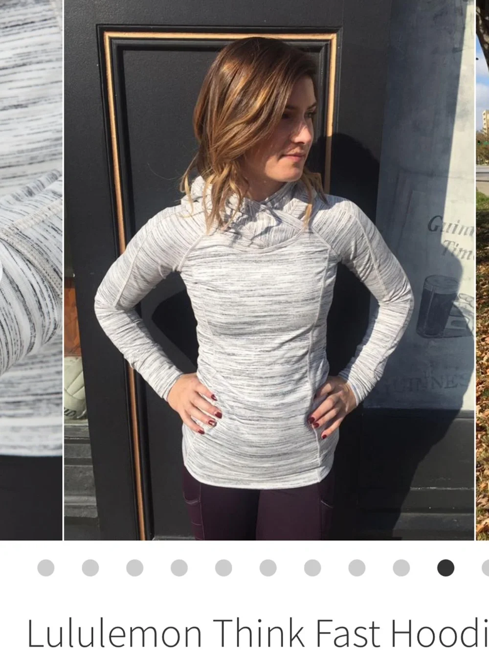 Lululemon Think Fast hoodie